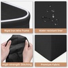 image:imageSTORAGE MANIAC 2Pack Large Laundry Hamper 100L 264 Gal Collapsible Laundry Basket with Bamboo Handles Freestanding Waterproof Clothes Hamper for Laundry Room Bedroom Dorm Towels BlackBlack