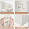 image:imageSTORAGE MANIAC 2Pack Large Laundry Hamper 100L 264 Gal Collapsible Laundry Basket with Bamboo Handles Freestanding Waterproof Clothes Hamper for Laundry Room Bedroom Dorm Towels BlackStripe