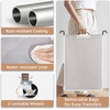 image:imageSTORAGE MANIAC 3 Section Laundry Sorter 356 Gal 135 L Laundry Hamper Cart with Heavy Duty Rolling Lockable Wheels and Removable Bags Clothes Organizer Basket Separator Hamper GrayGray
