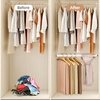 image:imageSTORAGE MANIAC Adjustable Closet Rod for Hanging Clothes 2 Pack White1 Pack White