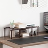 image:imageSTORAGE MANIAC Expandable Cabinet Organizer Shelf Set of 4 BrownBrown