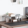 image:imageSTORAGE MANIAC Expandable Cabinet Organizer Shelf Set of 4 BrownGrey