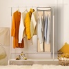 image:imageSTORAGE MANIAC Garment Bags for Hanging Clothes 57Inch Beige 2PackBeige
