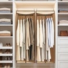 image:imageSTORAGE MANIAC Garment Bags for Hanging Clothes 57Inch Beige 2PackBeige