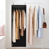 image:imageSTORAGE MANIAC Garment Bags for Hanging Clothes 57Inch Beige 2PackBlack