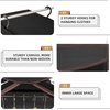 image:imageSTORAGE MANIAC Garment Bags for Hanging Clothes 57Inch Beige 2PackBlack