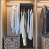 image:imageSTORAGE MANIAC Garment Bags for Hanging Clothes 57Inch Beige 2PackBlack