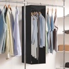image:imageSTORAGE MANIAC Garment Bags for Hanging Clothes 57Inch Beige 2PackBlack