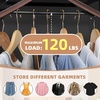 image:imageSTORAGE MANIAC Garment Bags for Hanging Clothes 57Inch Beige 2PackBlack