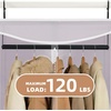 image:imageSTORAGE MANIAC Garment Bags for Hanging Clothes 57Inch Beige 2PackGrey