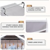 image:imageSTORAGE MANIAC Garment Bags for Hanging Clothes 57Inch Beige 2PackGrey