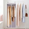 image:imageSTORAGE MANIAC Garment Bags for Hanging Clothes 57Inch Beige 2PackGrey