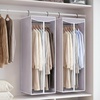 image:imageSTORAGE MANIAC Garment Bags for Hanging Clothes 57Inch Beige 2PackGrey