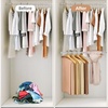 image:imageSTORAGE MANIAC Hanging Closet Rod Adjustable Width and Height Closet Hanging Organizer SpaceSaving Clothes Hanging Bar Closet Extender Hanging Rod Double Closet Hanging Rod 2 Pack Chrome1 Pack Chrome