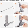 image:imageSTORAGE MANIAC Hanging Closet Rod Adjustable Width and Height Closet Hanging Organizer SpaceSaving Clothes Hanging Bar Closet Extender Hanging Rod Double Closet Hanging Rod 2 Pack Webbing2 Pack Webbing