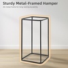 image:imageSTORAGE MANIAC Large Laundry Hamper 37 Gal Metal Laundry Basket with Removable Bag for Easy Carry Strong Dirty Clothes Hamper for Bedroom Bathroom Dorm College 140L GreyGray