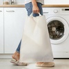 image:imageSTORAGE MANIAC Metal Rack Laundry Hamper Large Laundry Basket with Convenient Handle Freestanding Dirty Clothes Hamper for for Dorm College Small Space Closet Bedroom BlackBeige