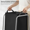 image:imageSTORAGE MANIAC Metal Rack Laundry Hamper Large Laundry Basket with Convenient Handle Freestanding Dirty Clothes Hamper for for Dorm College Small Space Closet Bedroom BlackBlack