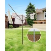 image:imageSTORAGE MANIAC Portable Umbrella Clothes Drying Rack 8 Lines with 82 Feet Drying Space Steel Frame amp Adjustable Height 4arm Umbrella Clothesline for Laundry Collapsible Indoor amp Outdoor Drying12 Lines with 164ft
