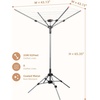 image:imageSTORAGE MANIAC Portable Umbrella Clothes Drying Rack 8 Lines with 82 Feet Drying Space Steel Frame amp Adjustable Height 4arm Umbrella Clothesline for Laundry Collapsible Indoor amp Outdoor Drying8 Lines with 82ft