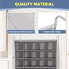 image:imageSTORAGE MANIAC Stackable Shoe Cubby Organizer Free Standing Shoe Cube Rack for Entryway Bedroom Apartment Closet 20Cube GrayGrey