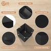 image:imageSTORAGE MANIAC Storage Cubes 11 Inch 4 Pack Collapsible Fabric Shelf BinsBlack