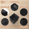 image:imageSTORAGE MANIAC Storage Cubes 11 Inch 4 Pack Collapsible Fabric Shelf BinsBlack