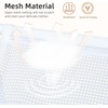 image:imageSTORAGE MANIAC Sweater Drying Rack Mesh Clothes Drying Rack Stackable Laundry Drying Rack Lay Flat Dryer for Delicates Portable Dry Rack for Indoor or Outdoor White 2Pack5Tier Mesh Foldable