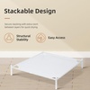 image:imageSTORAGE MANIAC Sweater Drying Rack Mesh Clothes Drying Rack Stackable Laundry Drying Rack Lay Flat Dryer for Delicates Portable Dry Rack for Indoor or Outdoor White 2Pack1Pack Mesh