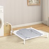 image:imageSTORAGE MANIAC Sweater Drying Rack Mesh Clothes Drying Rack Stackable Laundry Drying Rack Lay Flat Dryer for Delicates Portable Dry Rack for Indoor or Outdoor White 2Pack1Pack Mesh