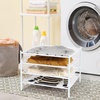 image:imageSTORAGE MANIAC Sweater Drying Rack Mesh Clothes Drying Rack Stackable Laundry Drying Rack Lay Flat Dryer for Delicates Portable Dry Rack for Indoor or Outdoor White 2Pack4Pack Mesh