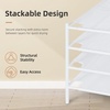 image:imageSTORAGE MANIAC Sweater Drying Rack Mesh Clothes Drying Rack Stackable Laundry Drying Rack Lay Flat Dryer for Delicates Portable Dry Rack for Indoor or Outdoor White 2Pack4Pack Mesh