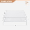 image:imageSTORAGE MANIAC Sweater Drying Rack Mesh Clothes Drying Rack Stackable Laundry Drying Rack Lay Flat Dryer for Delicates Portable Dry Rack for Indoor or Outdoor White 2Pack2Pack Mesh
