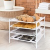image:imageSTORAGE MANIAC Sweater Drying Rack Mesh Clothes Drying Rack Stackable Laundry Drying Rack Lay Flat Dryer for Delicates Portable Dry Rack for Indoor or Outdoor White 2Pack4Pack Mesh