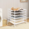 image:imageSTORAGE MANIAC Sweater Drying Rack Mesh Clothes Drying Rack Stackable Laundry Drying Rack Lay Flat Dryer for Delicates Portable Dry Rack for Indoor or Outdoor White 2Pack6Pack Mesh