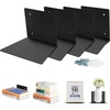 image:imageSTORAGE MANIAC Invisible Floating Bookshelves Wall Mounted WhiteBlack