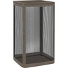 image:imageSTORAGE MANIAC Mesh Laundry Hamper 237 Gal Tall Laundry Basket for Airflow Strong Metal Dirty Clothes Hamper for College Dorm Bedroom Bathroom Clothes Bin White amp BlackBrown  Black