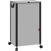 image:imageSTORAGE MANIAC Rolling Laundry Hamper with Lid 237 Gal 90 L Large Tall Laundry Basket with Wheels amp Handles Aesthetic Dirty Clothes Hamper for Small Space Dorm Apartment College BeigeGray
