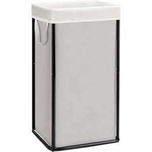 image:imageSTORAGE MANIAC Large Laundry Hamper 37 Gal Metal Laundry Basket with Removable Bag for Easy Carry Strong Dirty Clothes Hamper for Bedroom Bathroom Dorm College 140L GreyGray